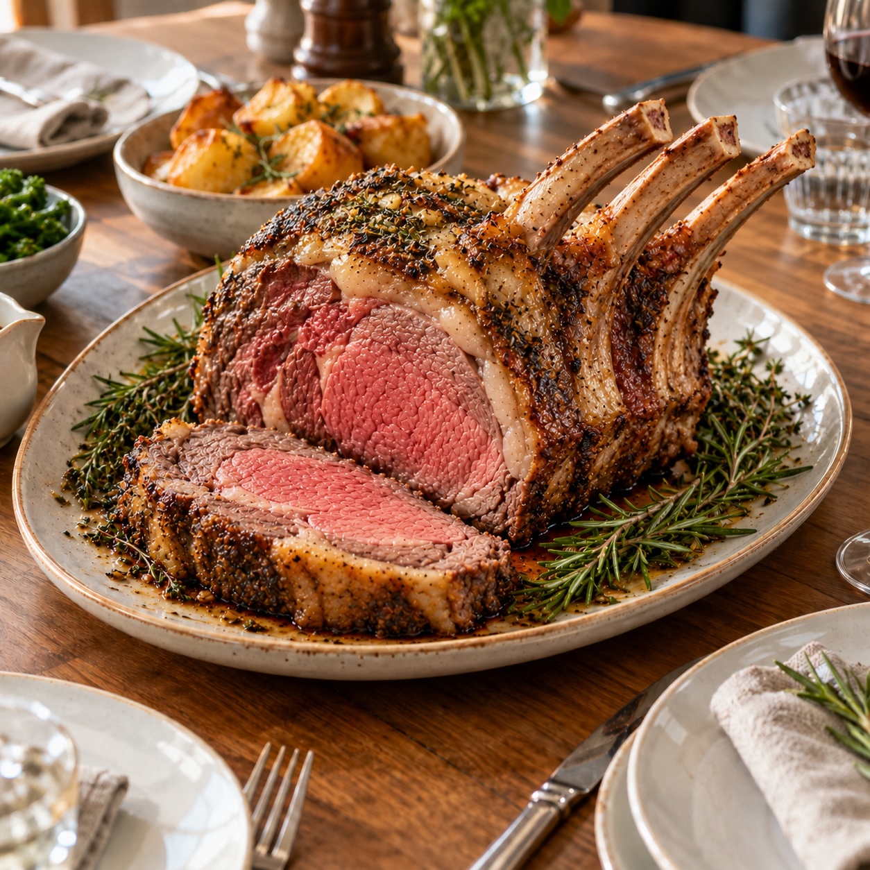 Beef rib roast
